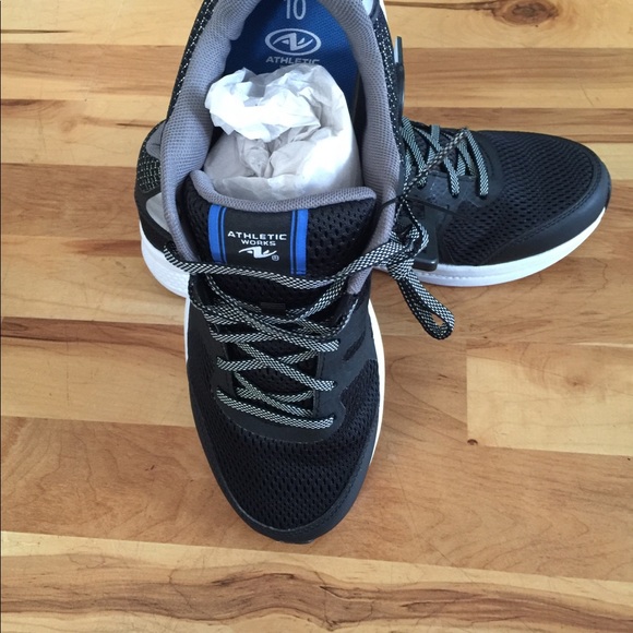Athletic Works Men's Running Shoe Black new! - Picture 3 of 7